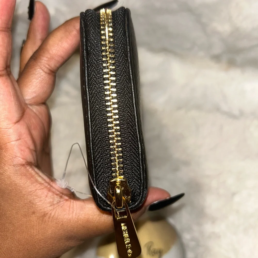 Michael Kors‎ Black Long Zippy Wallet